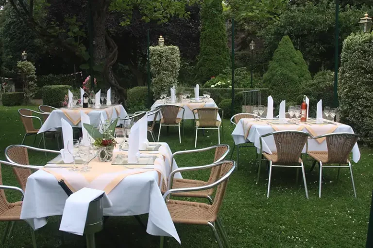 Gartenrestaurant im Hotel Eurohof